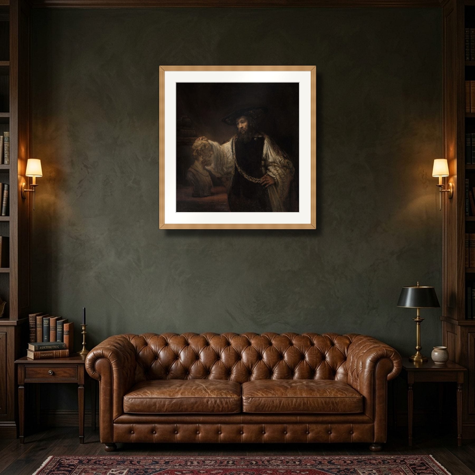 Chiaroscuro for the evening room