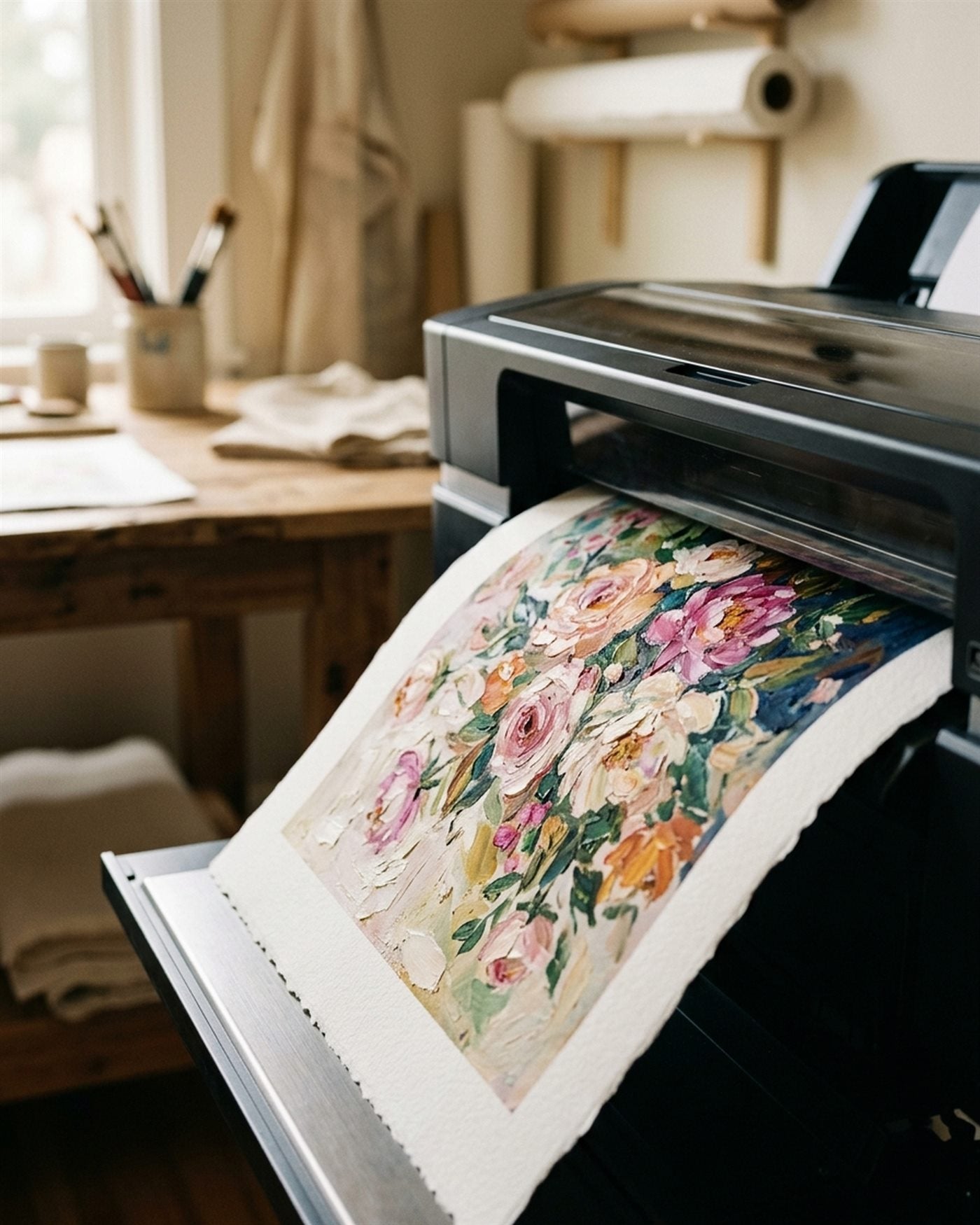 Printed on museum paper